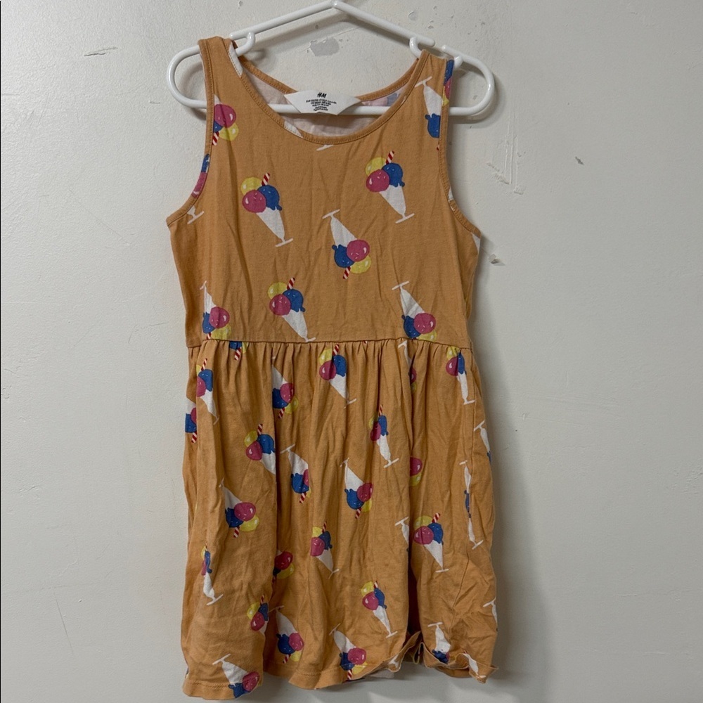 H&M Kids Dress in with Colorful Print - Picture 1 of 2